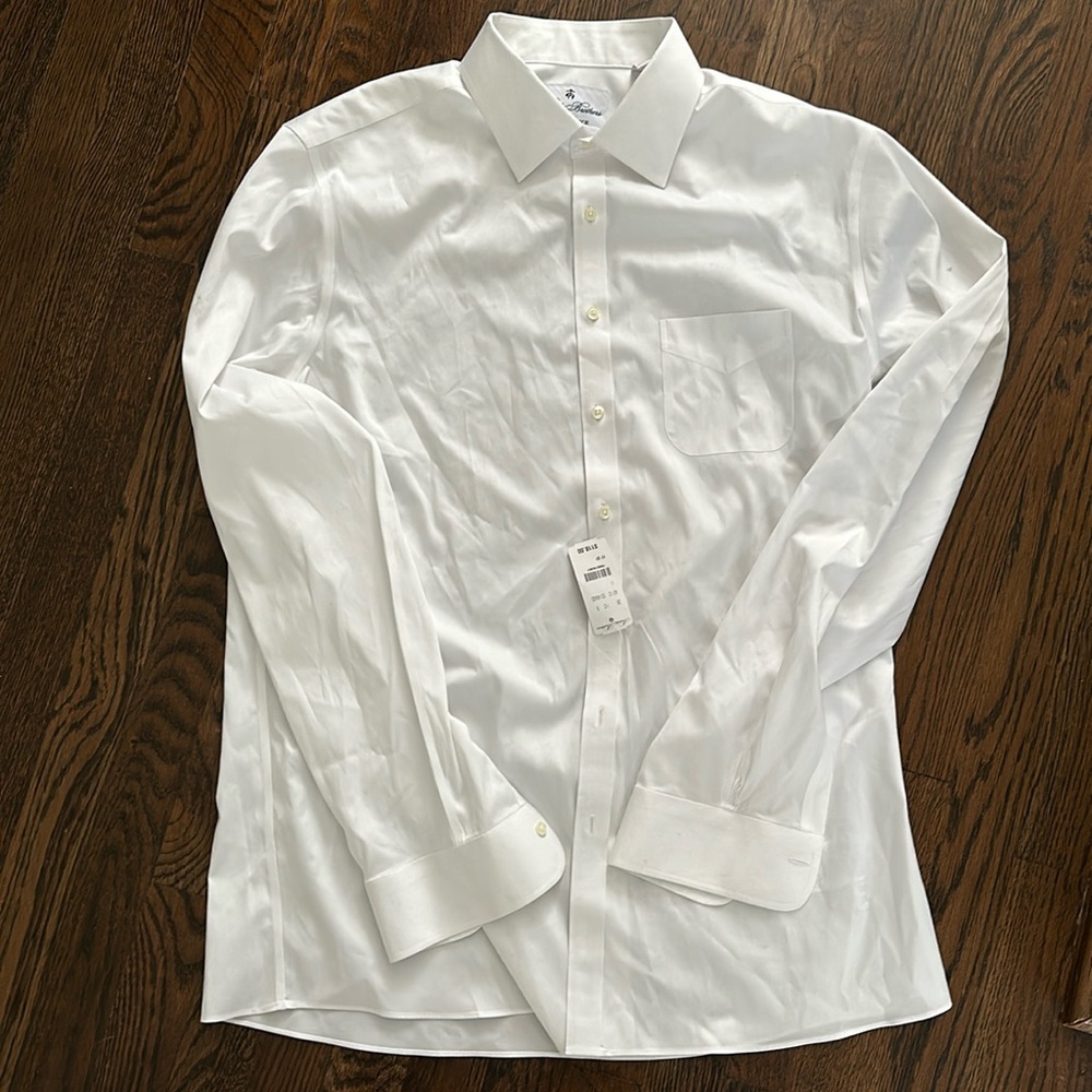 NWT Brooks Brothers Performance non iron shirt: 17/37